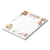 Notes on Pizza Dreams ノートパッド (回転)