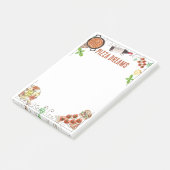 Notes on Pizza Dreams ポストイット (アングル)