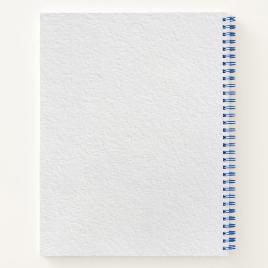 'Notes & Reflections' Personalised Botanical ノートブック (裏面)