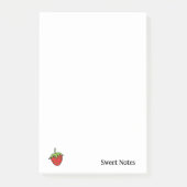 Notes Strawberry Fruit ポストイット (正面)