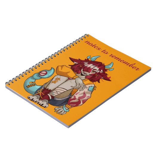 Notes to remember, anime, monster girl ノートブック (左側)