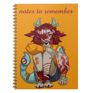 Notes to remember, anime, monster girl ノートブック