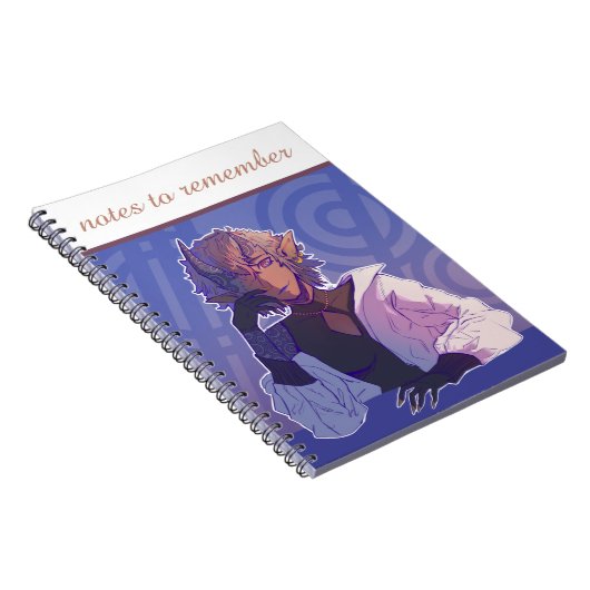 Notes to remember, anime, thinker ノートブック (右側)