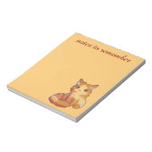 Notes to remember, Cat, kitten, poes ノートパッド (回転)