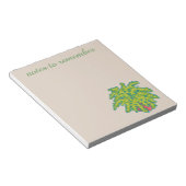 Notes to remember, Fern, varen, pixel art ノートパッド (アングル)