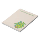 Notes to remember, Fern, varen, pixel art ノートパッド (回転)