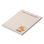 Notes to remember, Fox, vosje ノートパッド (回転)