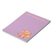 Notes to remember, golden retriever puppy  ノートパッド (回転)