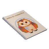 Notes to remember owl. ノートブック (右側)