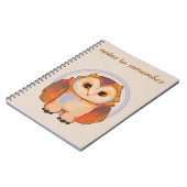 Notes to remember owl. ノートブック (左側)