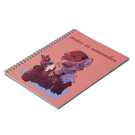 Notes to remember, vos, Fox ノートブック (左側)
