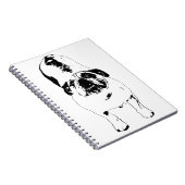 Notes with a Bulldog ノートブック (右側)