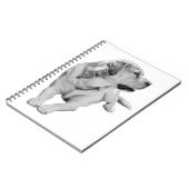 Notes with a Gentle Buddy ノートブック (左側)