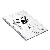 Notes with a loyal Lab ノートブック (右側)