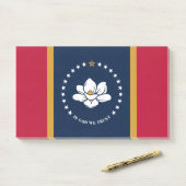 Notes with flag of Mississippi State, USA ポストイット (デスク)