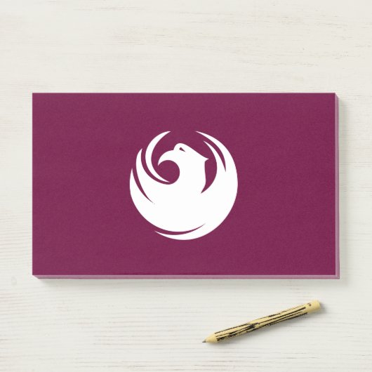 Notes with flag of Phoenix, Arizona, USA ポストイット (デスク)