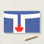 Notes with flag of Toronto, Canada ポストイット (デスク)