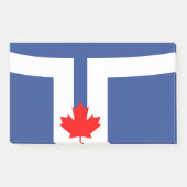 Notes with flag of Toronto, Canada ポストイット (正面)