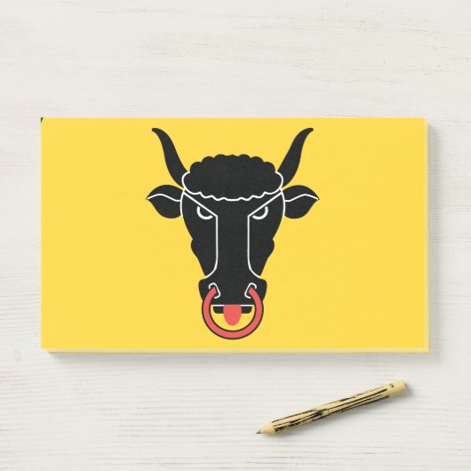 Notes with flag of Uri, Switzerland ポストイット (デスク)