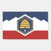 Notes with new flag of Utah, USA ポストイット (正面)
