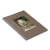 Notforgottenの農場からの"Woolgatherings"のノート ノートブック (右側)