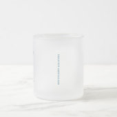 Nothin' But Honesty フロストグラスマグカップ (中央)