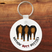 Nothin' Butt Rotties キーホルダー (正面)