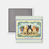 "Nothingお尻Corgis"マグネット マグネット (正面/裏面)