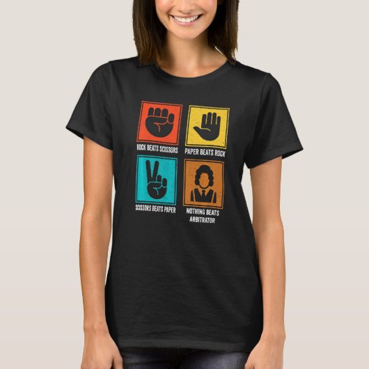 Nothingビート仲裁人アービターメディア Tシャツ (正面)