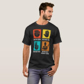 Nothingビート心理学先生心理学教育 Tシャツ (正面フル)