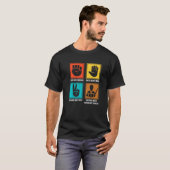 Nothingビート心理学先生心理学教育 Tシャツ (正面フル)