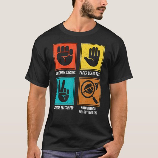 Nothingビート生物学先生解剖学微生物学 Tシャツ (正面)