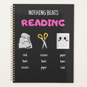 Nothingビート読のロック紙はさみ プランナー手帳