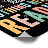 Nothingビート読ズ紙はさみおもしろいボー ポスター (角)