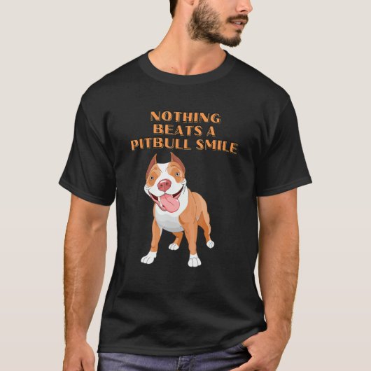 NothingビートAピットブルスマイル Tシャツ (正面)