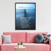 Nothing金ゴールドは海歩道を維持できる キャンバスプリント (インサイチュ (リビング))