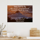 Nothing金ゴールドは海 ポスター (キッチン)