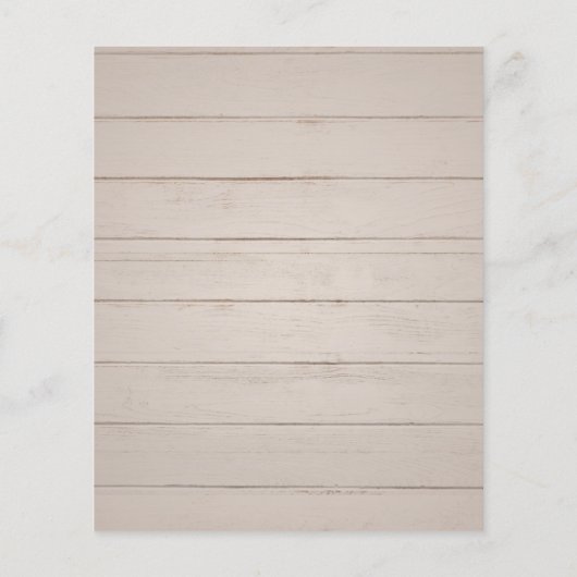 Nothing ファンシーフローラ格安結婚式招待状 (裏面)