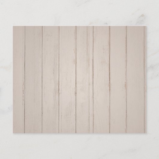 Nothing ファンシーフローラ格安結婚式招待状 (裏面)