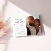 Nothing ファンシー Just モダン Love Photo結婚's 招待状