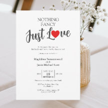 Nothing ファンシー Just Loveカジュアル赤いハート結婚