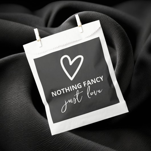 Nothing ファンシー Just Loveハートパタ結婚ーン フェイバーバッグ