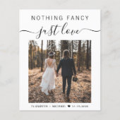 Nothing ファンシー Just Loveフォトウェディングレセプション (正面)