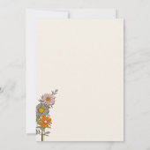 Nothing ファンシー Just Loveレトロ結婚ズ 招待状 (裏面)