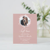 Nothing ファンシー Just Love予算結婚式招待状 (スタンド正面)