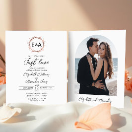 Nothing ファンシー Just Love予算結婚式招待状