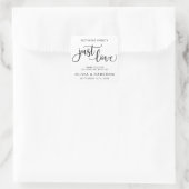 Nothing ファンシー Just Love結婚式の引き出物 スクエアシール (バッグ)