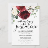 Nothing ファンシー Just Love結婚式招待状 セーブザデート (正面)