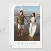 Nothing ファンシー Just Love, カジュアル Photo 結婚's 招待状 (裏面)