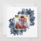 Nothing ファンシー Just Love Photoバラ結婚 招待状 (正面)